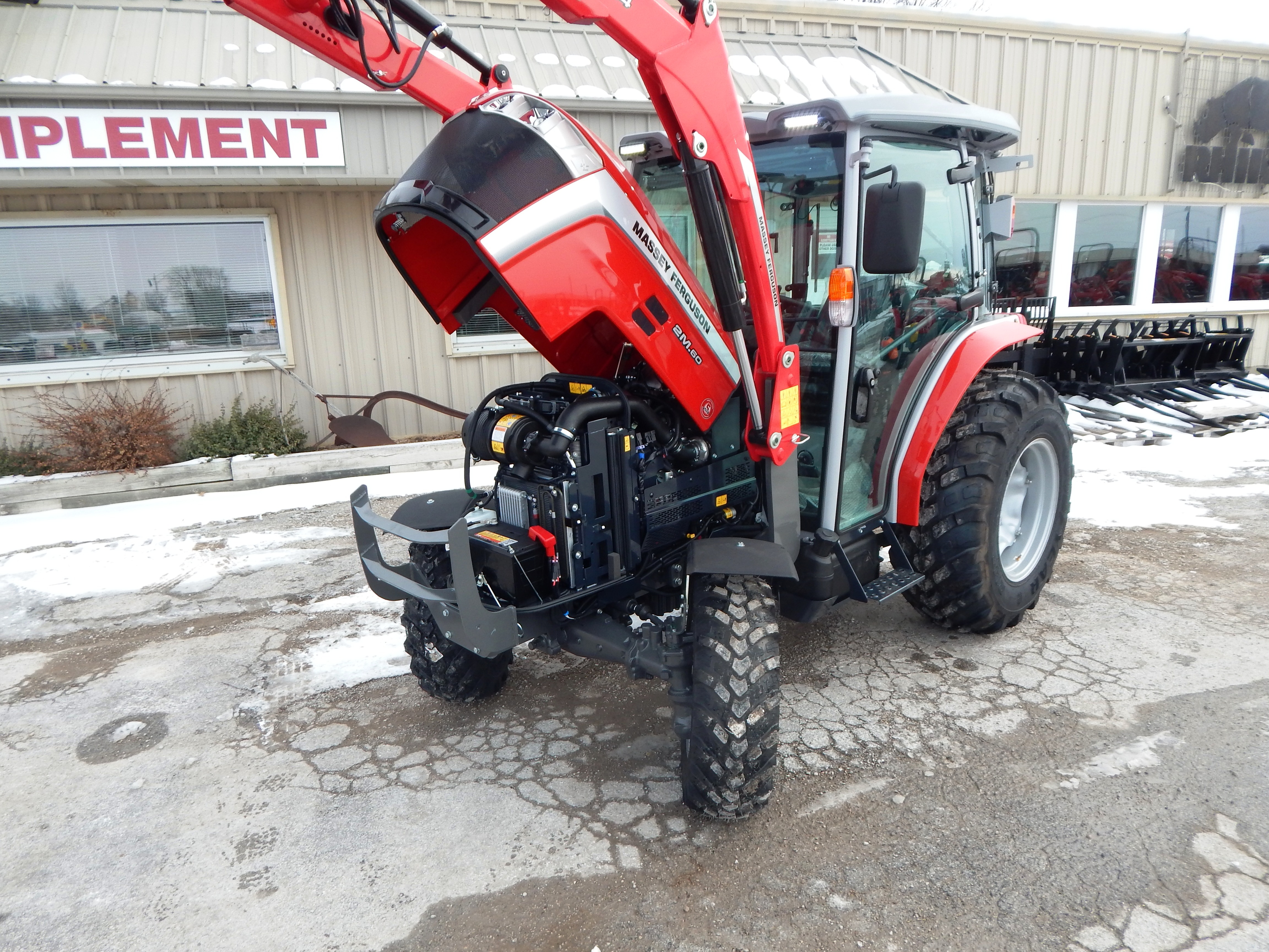 2026 Massey Ferguson 2M.60 eHydro Deluxe Cab Tractor