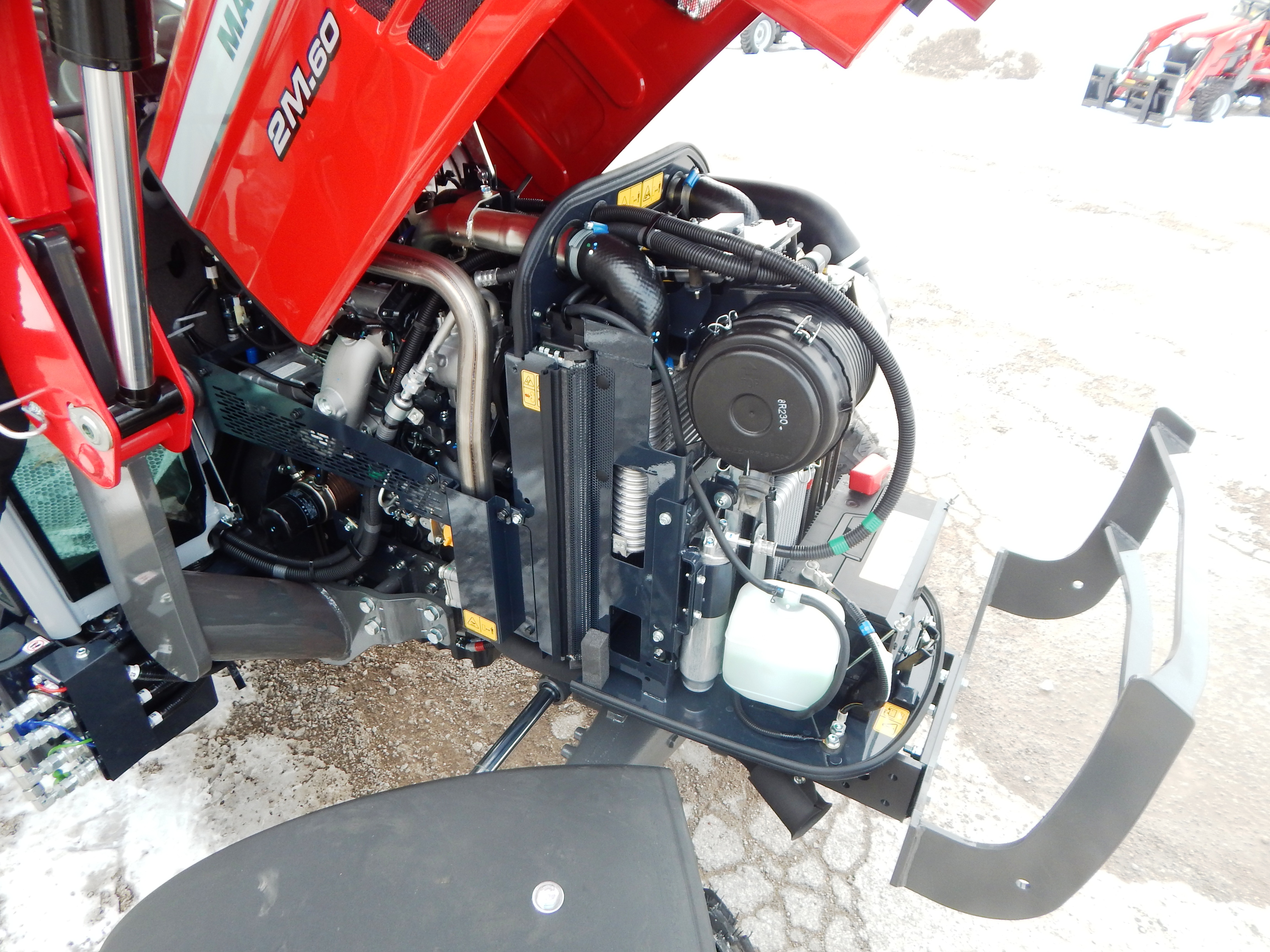 2026 Massey Ferguson 2M.60 eHydro Deluxe Cab Tractor