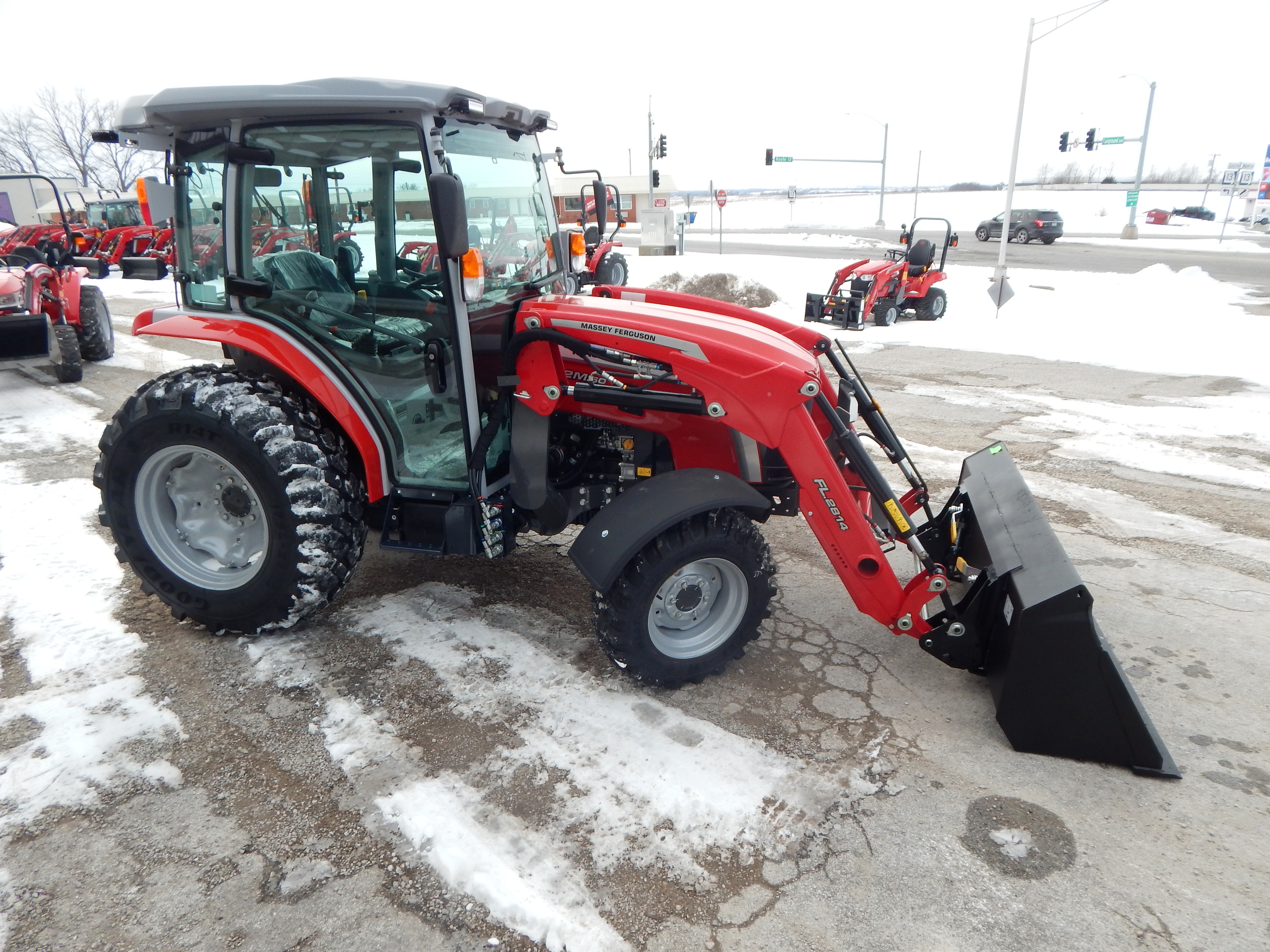 2026 Massey Ferguson 2M.60 eHydro Deluxe Cab Tractor