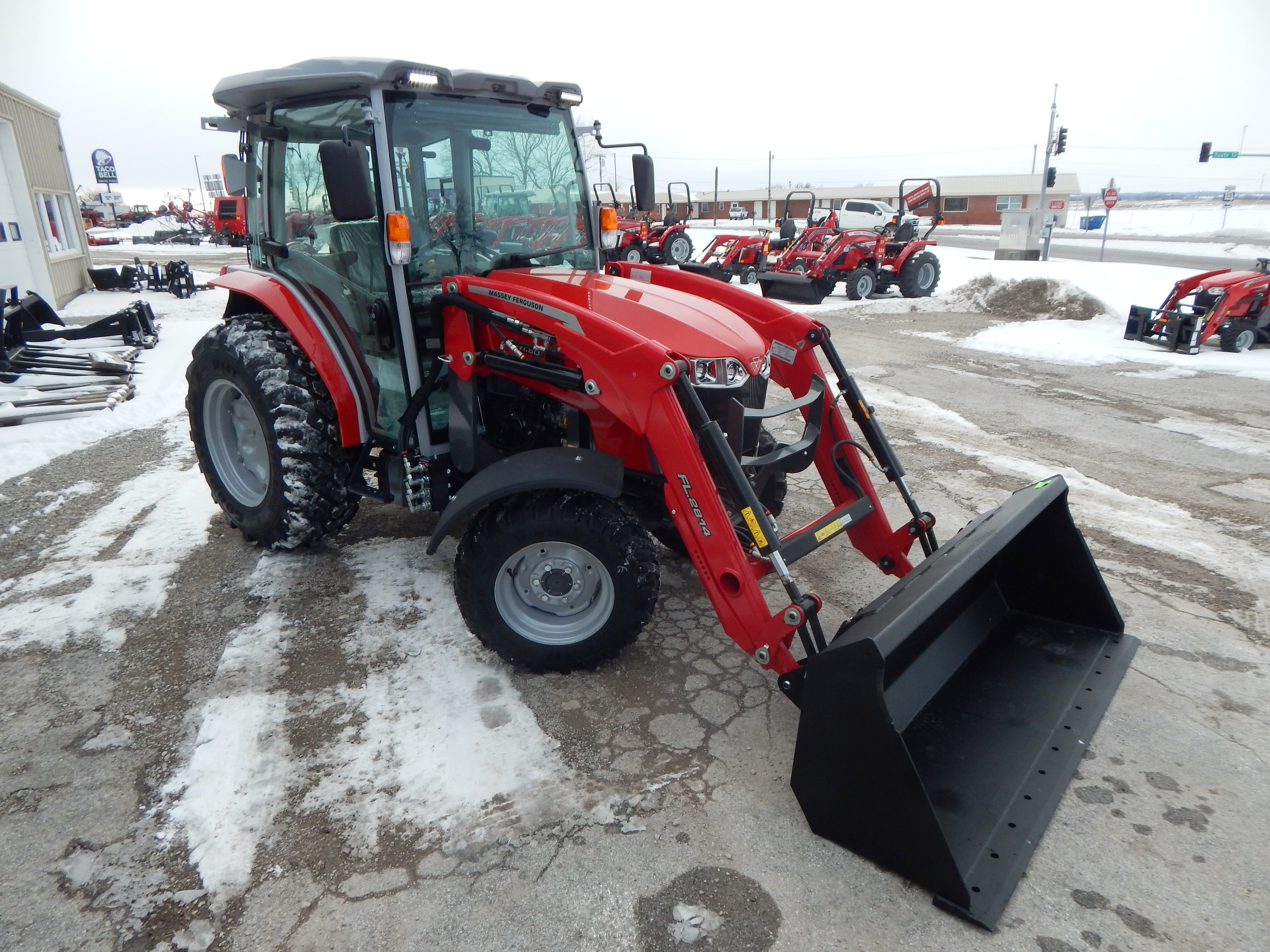 2026 Massey Ferguson 2M.60 eHydro Deluxe Cab Tractor