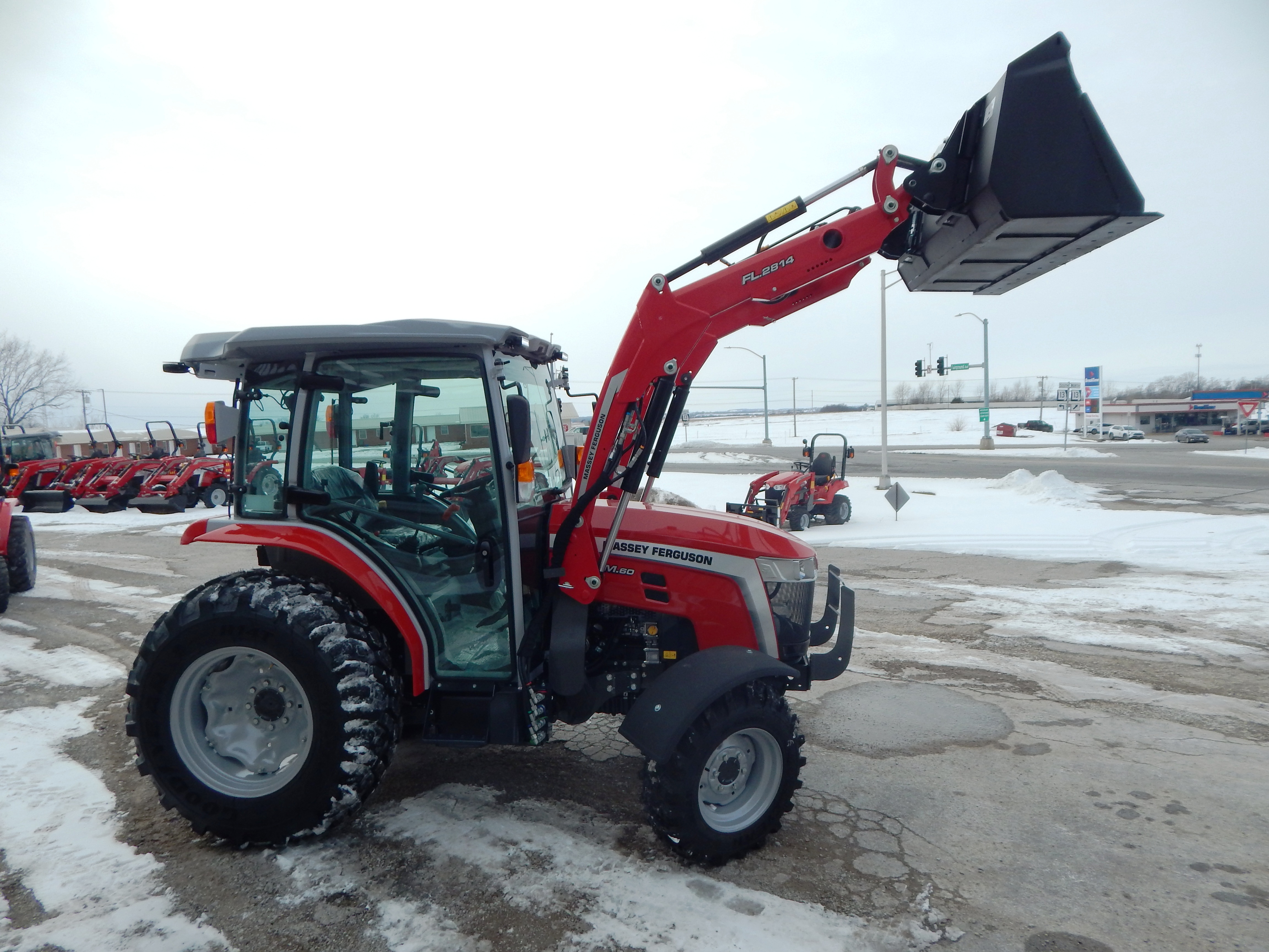 2026 Massey Ferguson 2M.60 eHydro Deluxe Cab Tractor