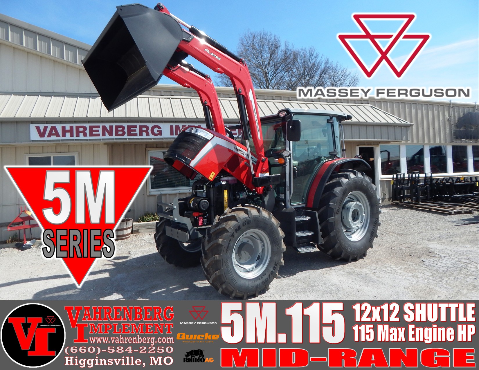 2026 Massey Ferguson 5M.115 Classic Tractor