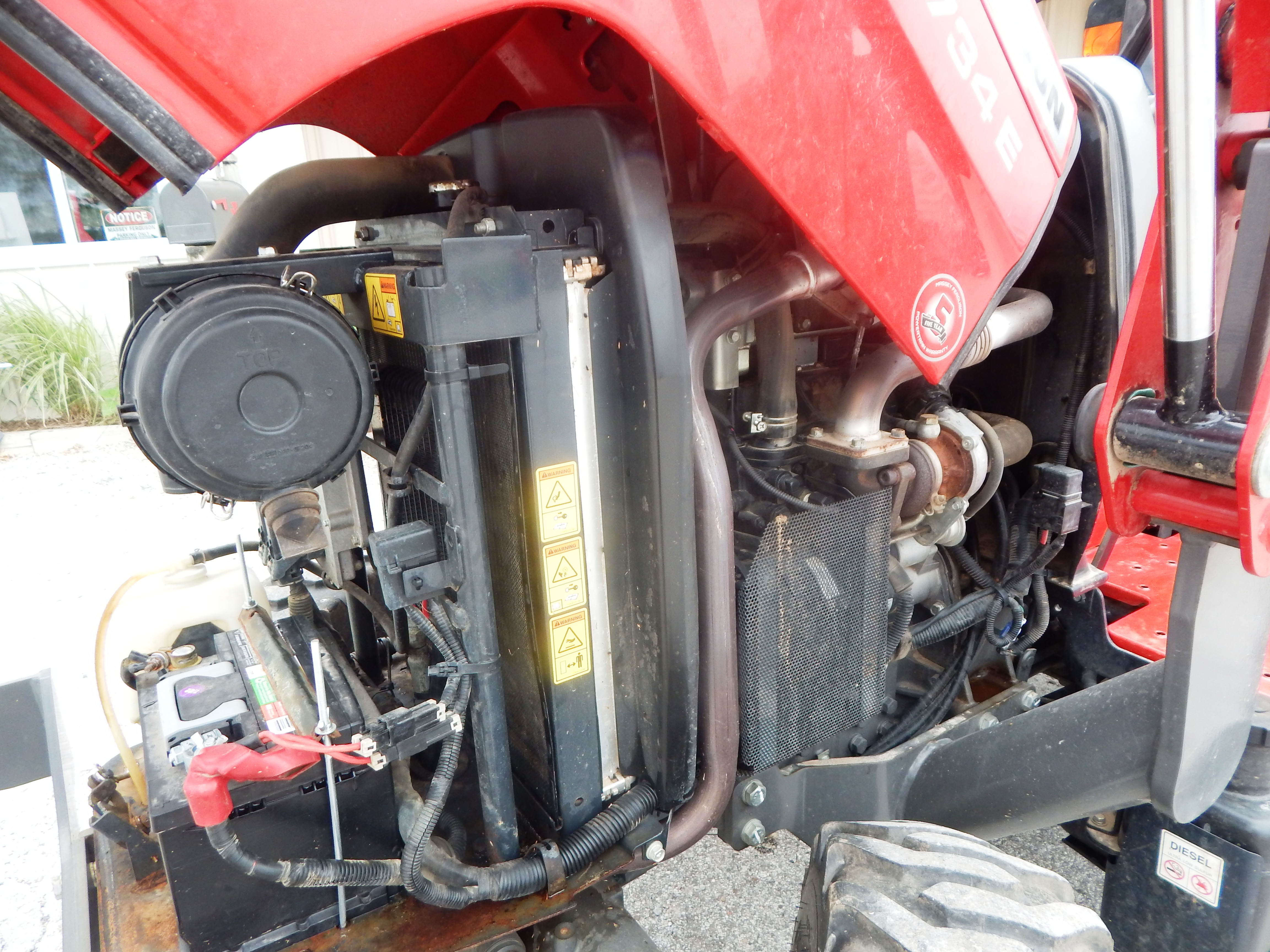 2017 Massey Ferguson 1734E Hydro Tractor