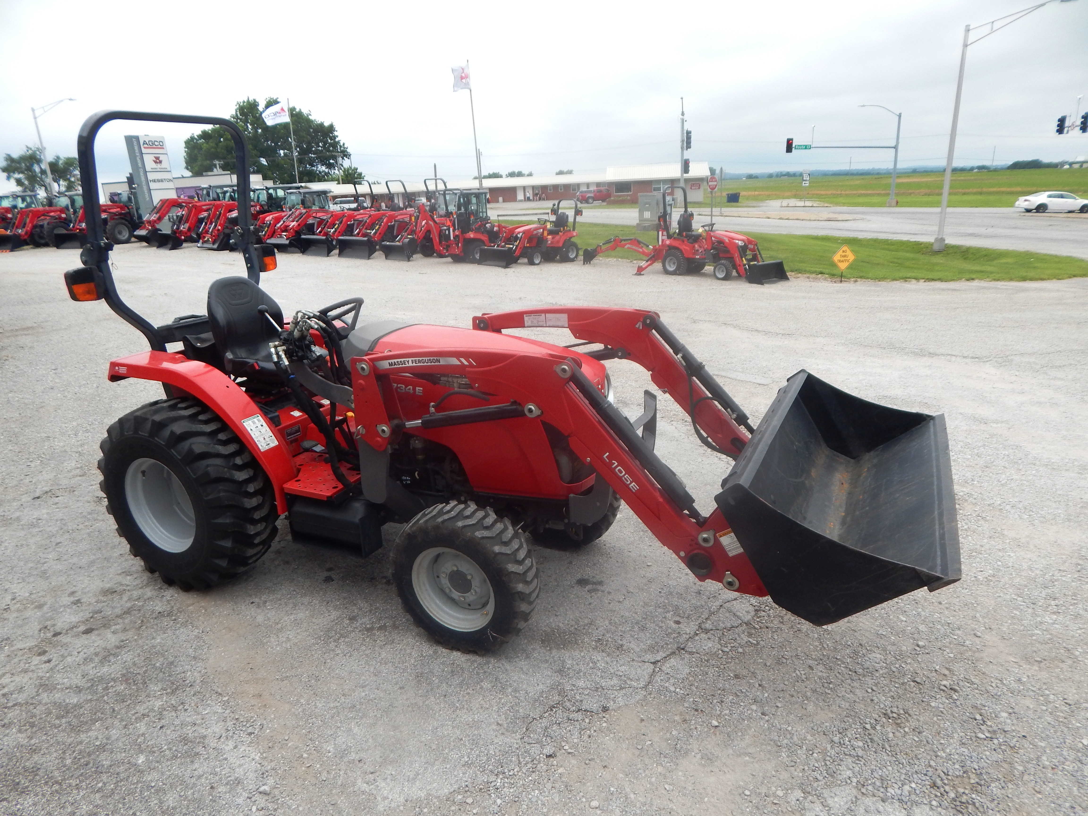 2017 Massey Ferguson 1734E Hydro Tractor