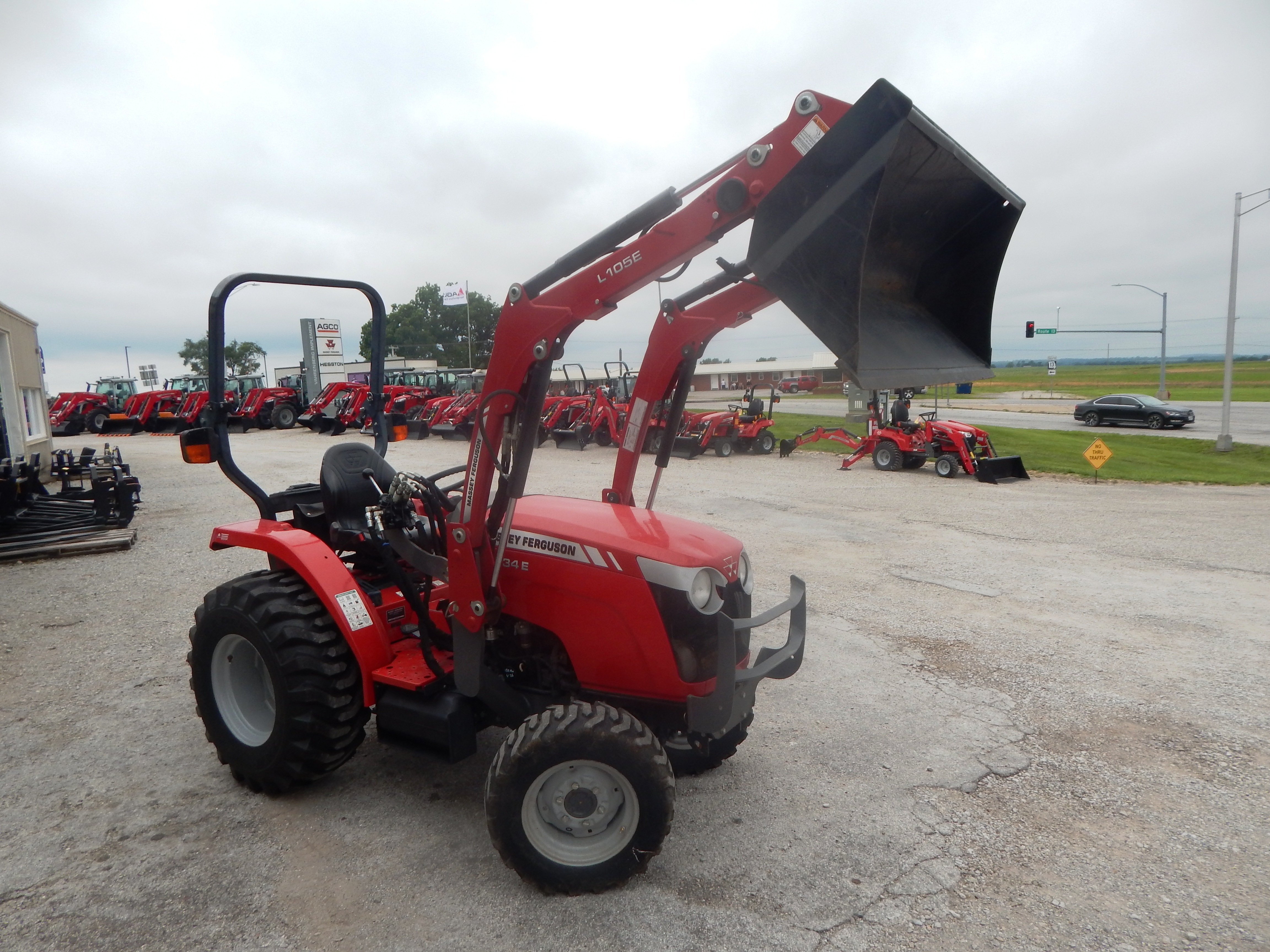 2017 Massey Ferguson 1734E Hydro Tractor