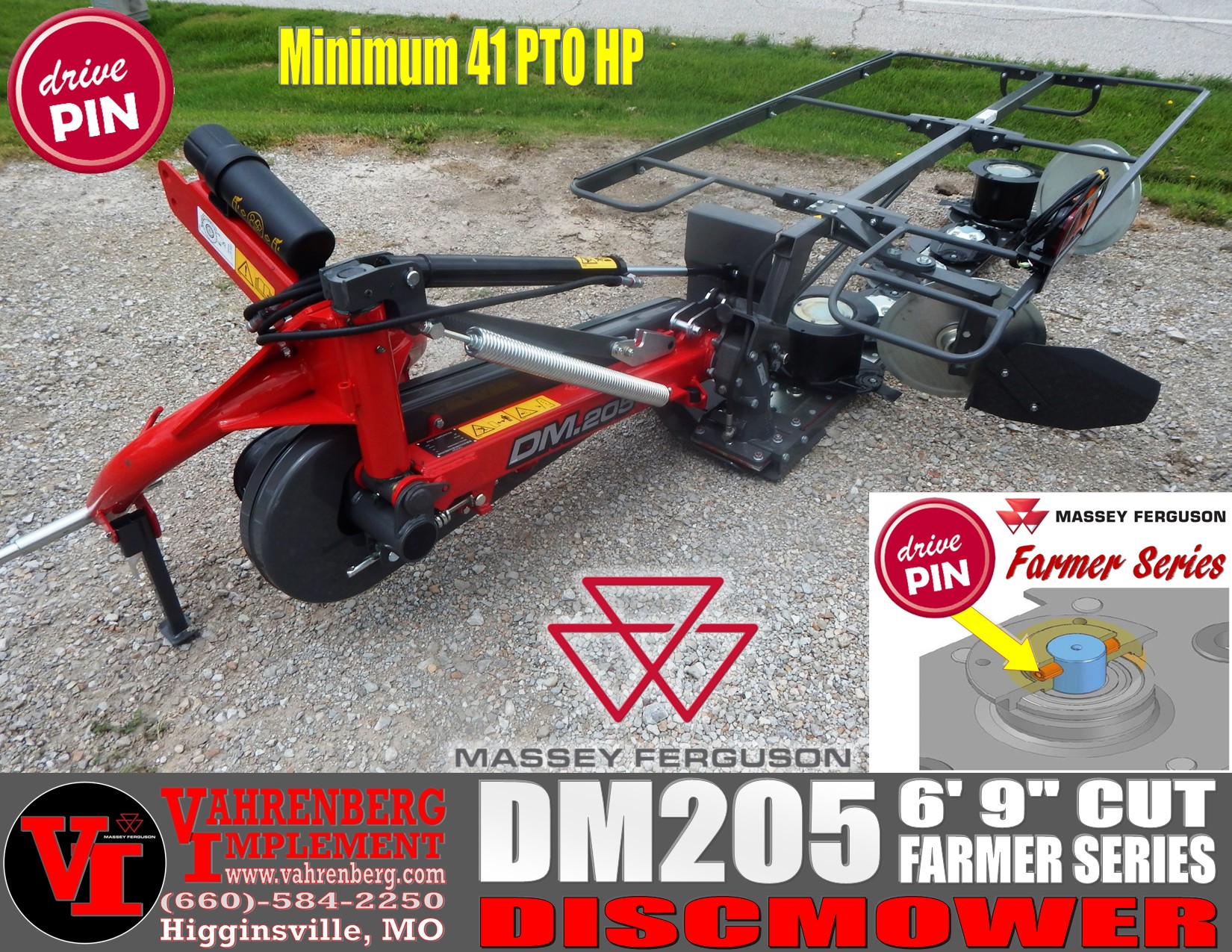 2026 Massey Ferguson DM205 Farmer Mower/Disc