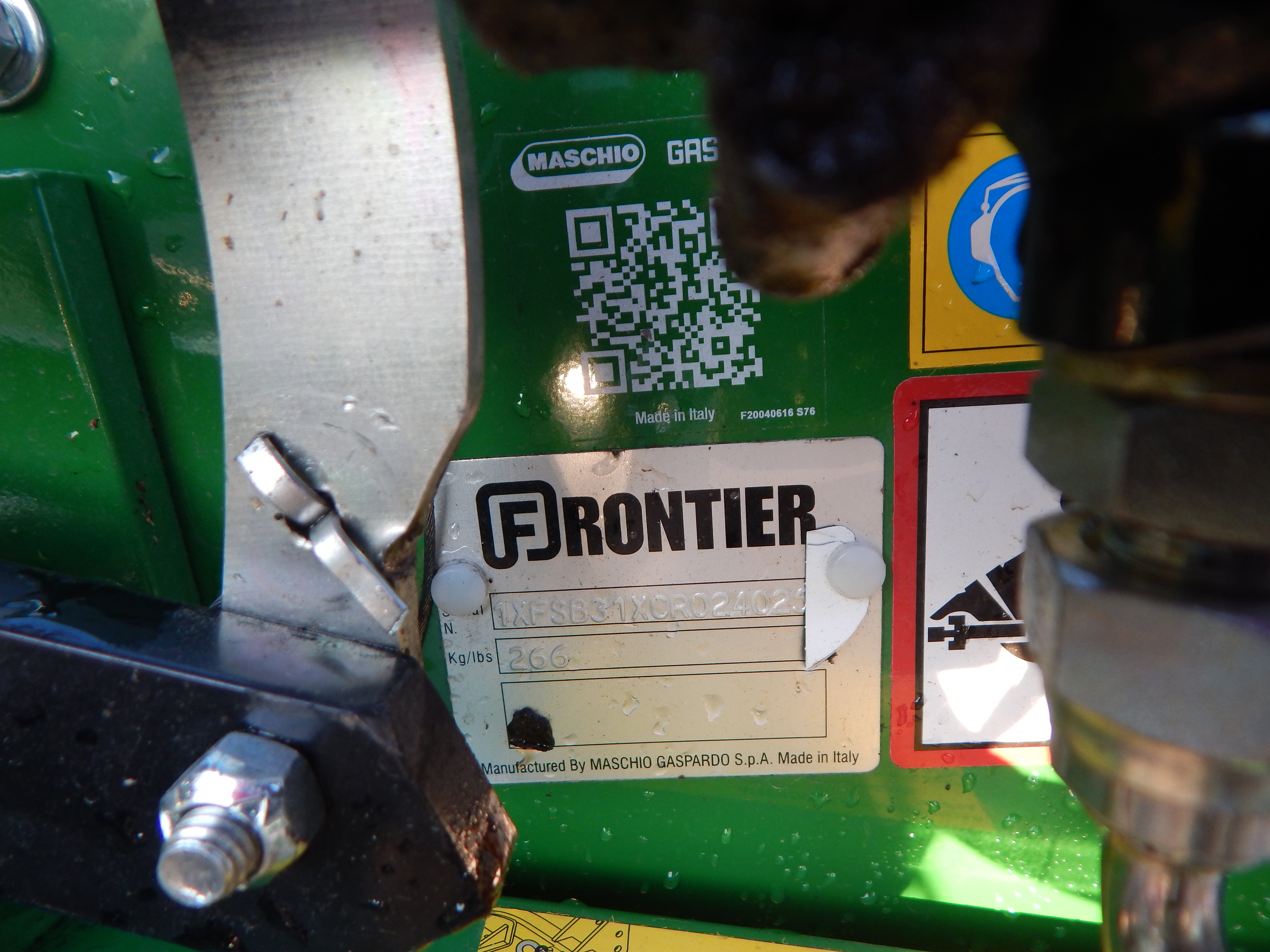 2024 Frontier SB3108 Mower/Sickle