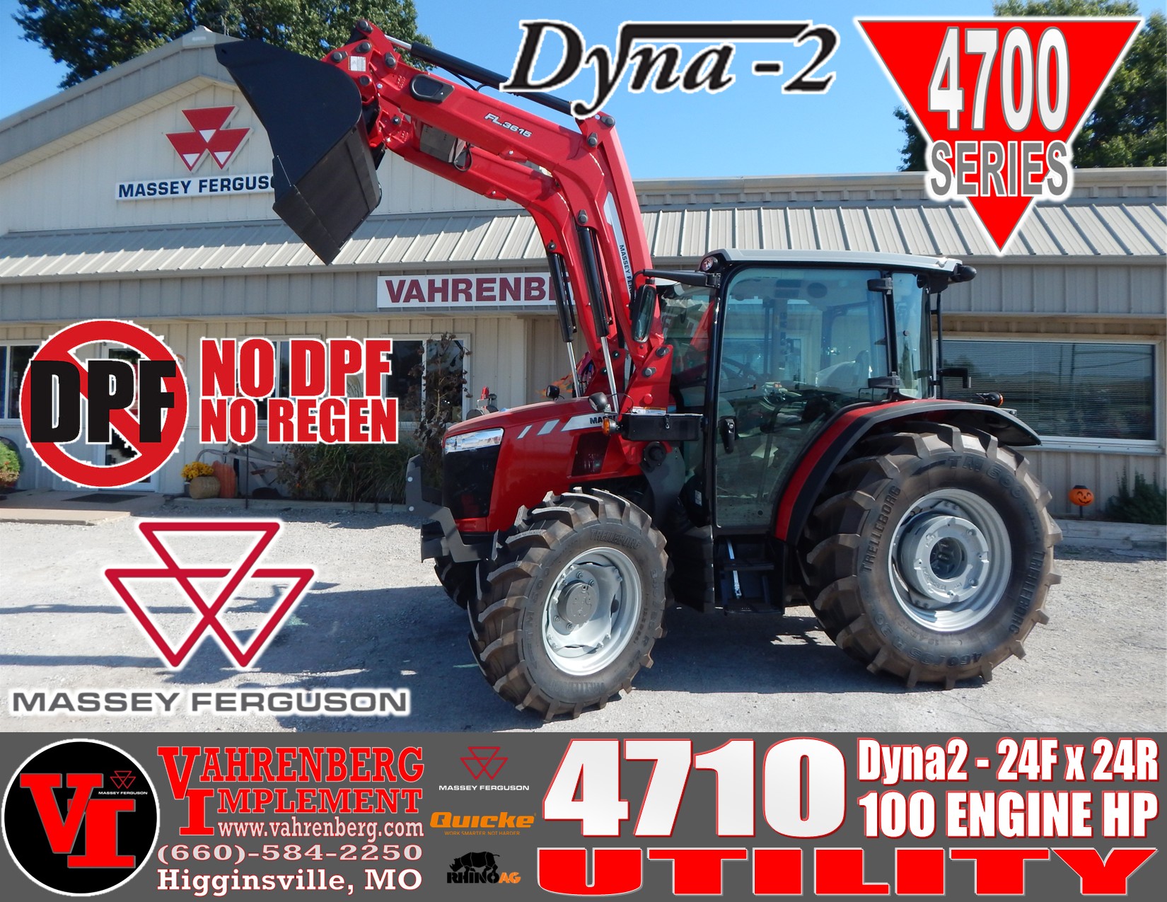 2026 Massey Ferguson 4710 Dyna2 Tractor