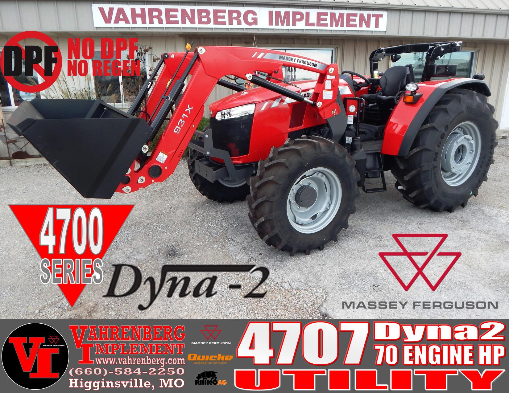 2026 Massey Ferguson 4707 Dyna2 Tractor