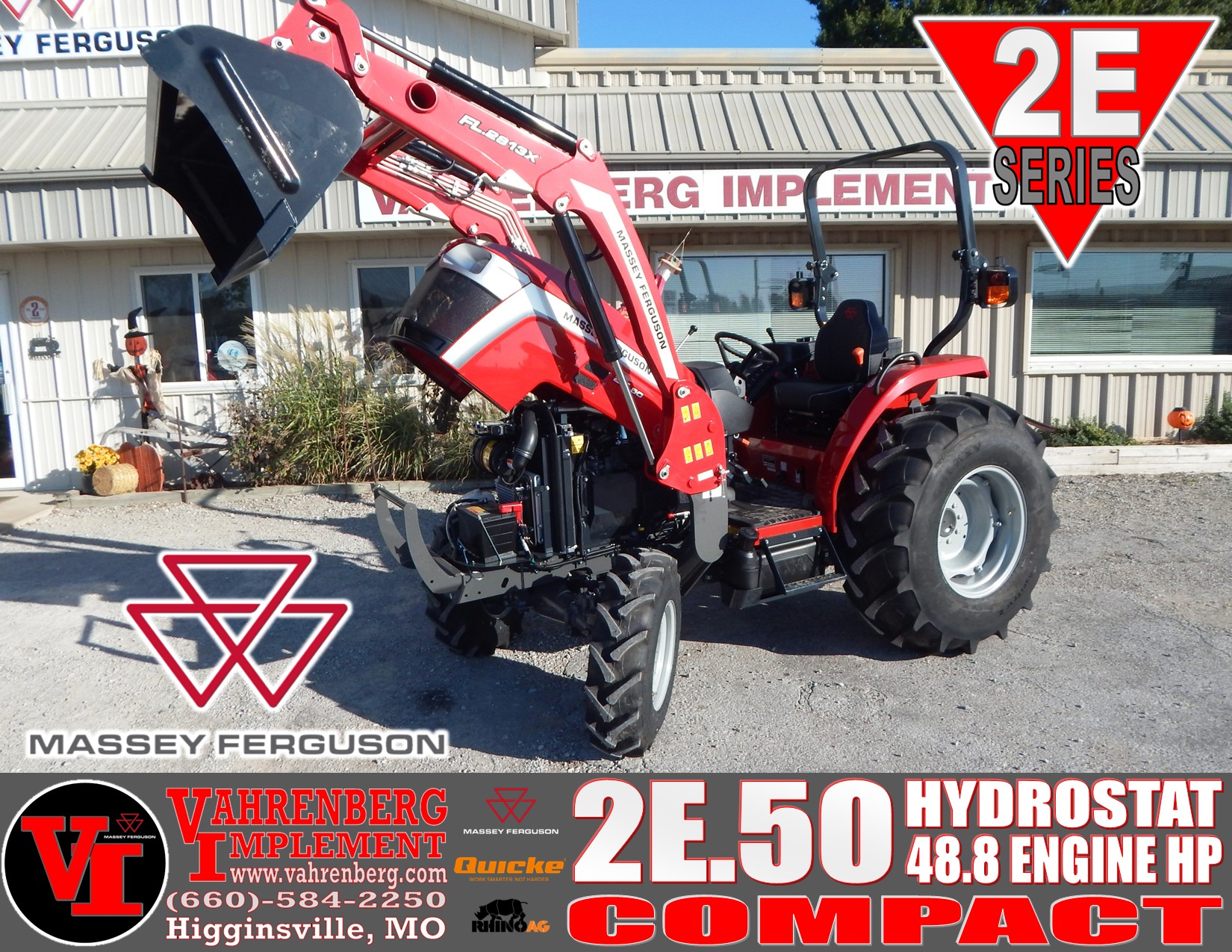 2026 Massey Ferguson 2E.50 Hydro Tractor