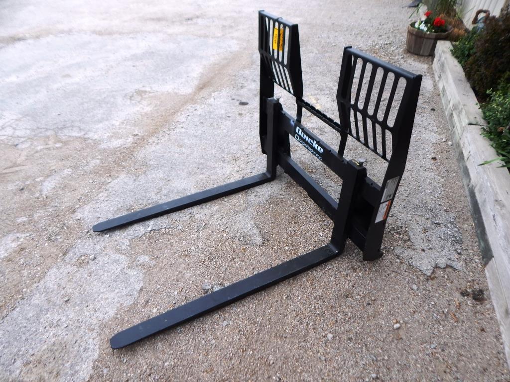 2024 Alo Quicke 3300# Skid Steer QA Pallet Fork