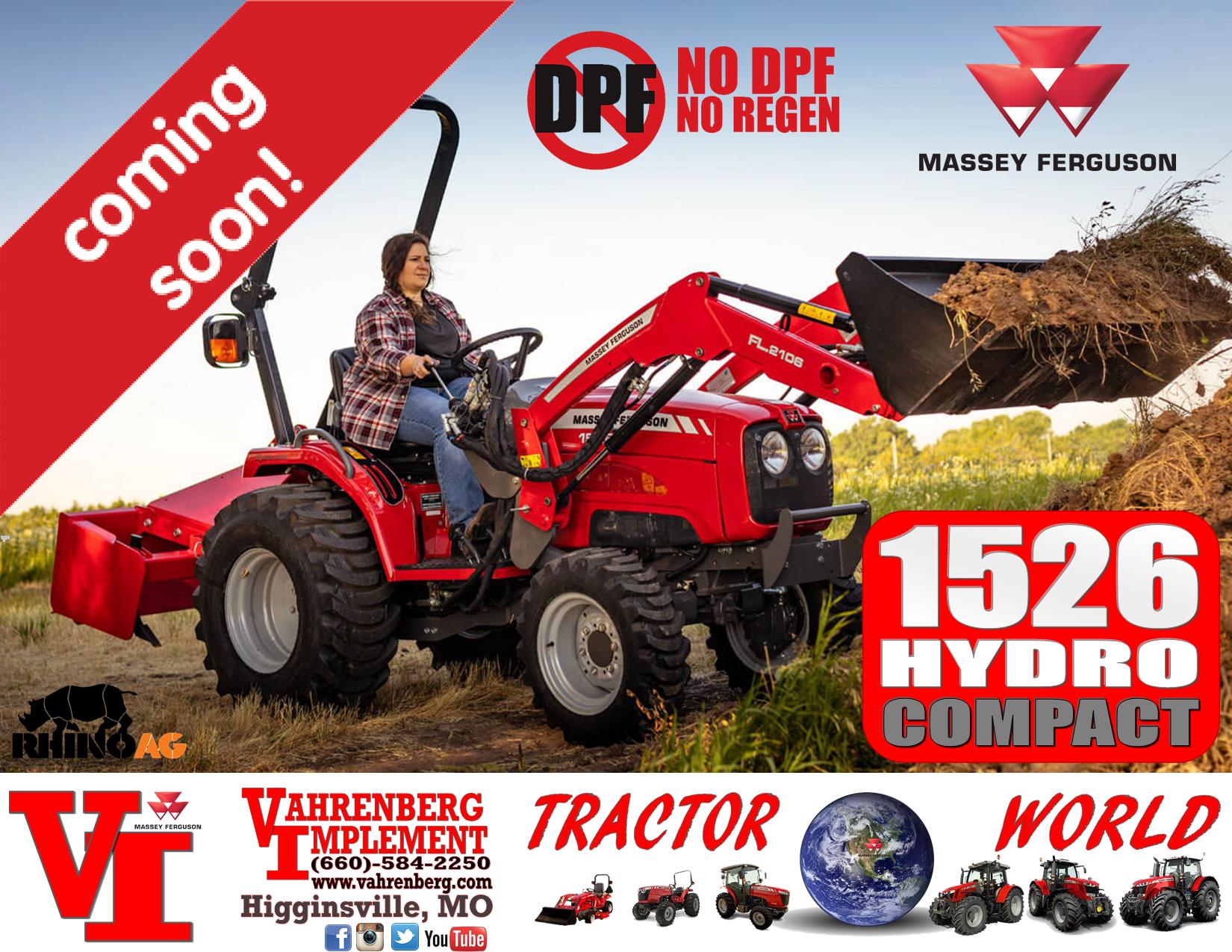 2023 Massey Ferguson 1526 Tractor for sale in Higginsville, MO IronSearch