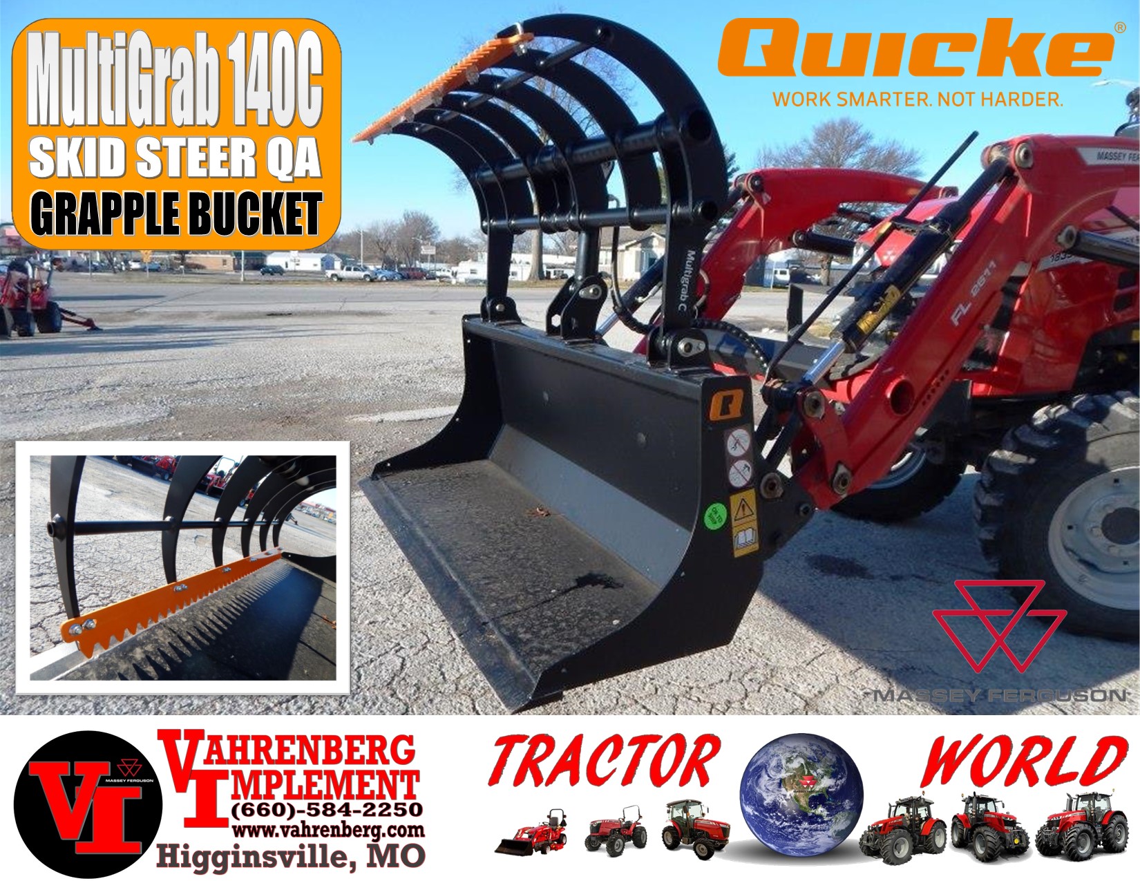 2024 Alo Quicke Multigrab 140C Grapple Bucket