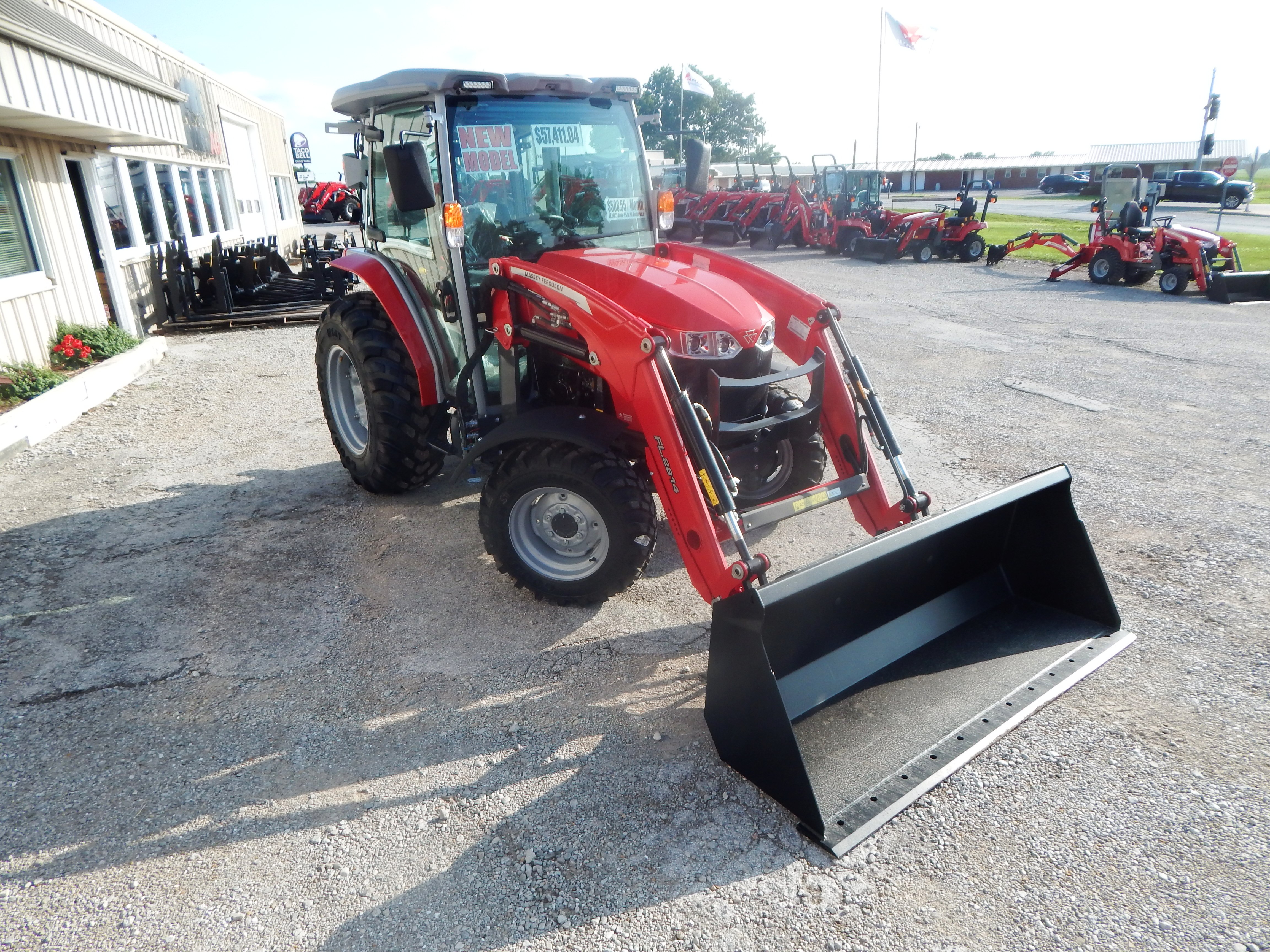 2026 Massey Ferguson 2M.65 Hybrid Deluxe Cab Tractor