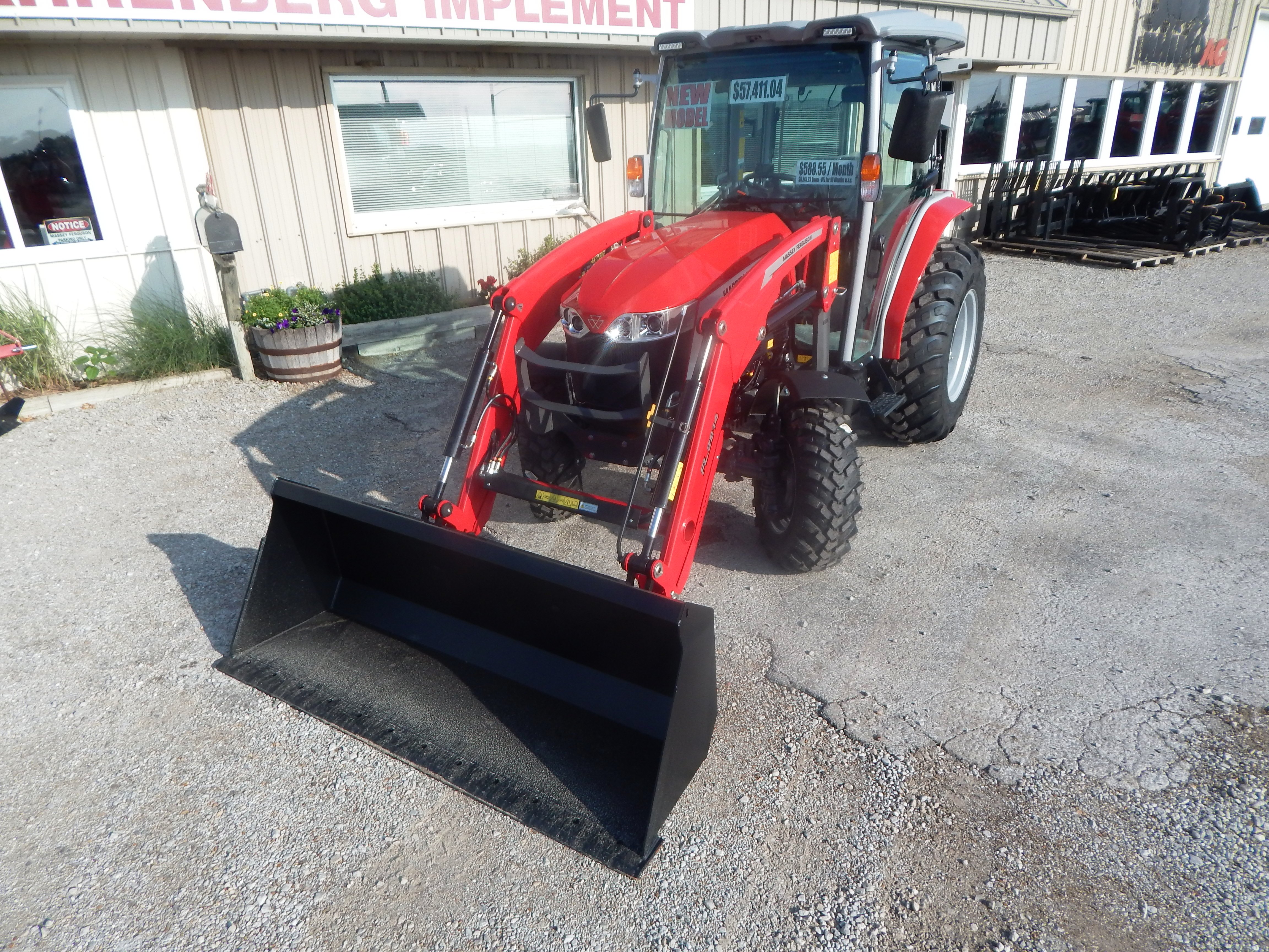 2026 Massey Ferguson 2M.65 Hybrid Deluxe Cab Tractor