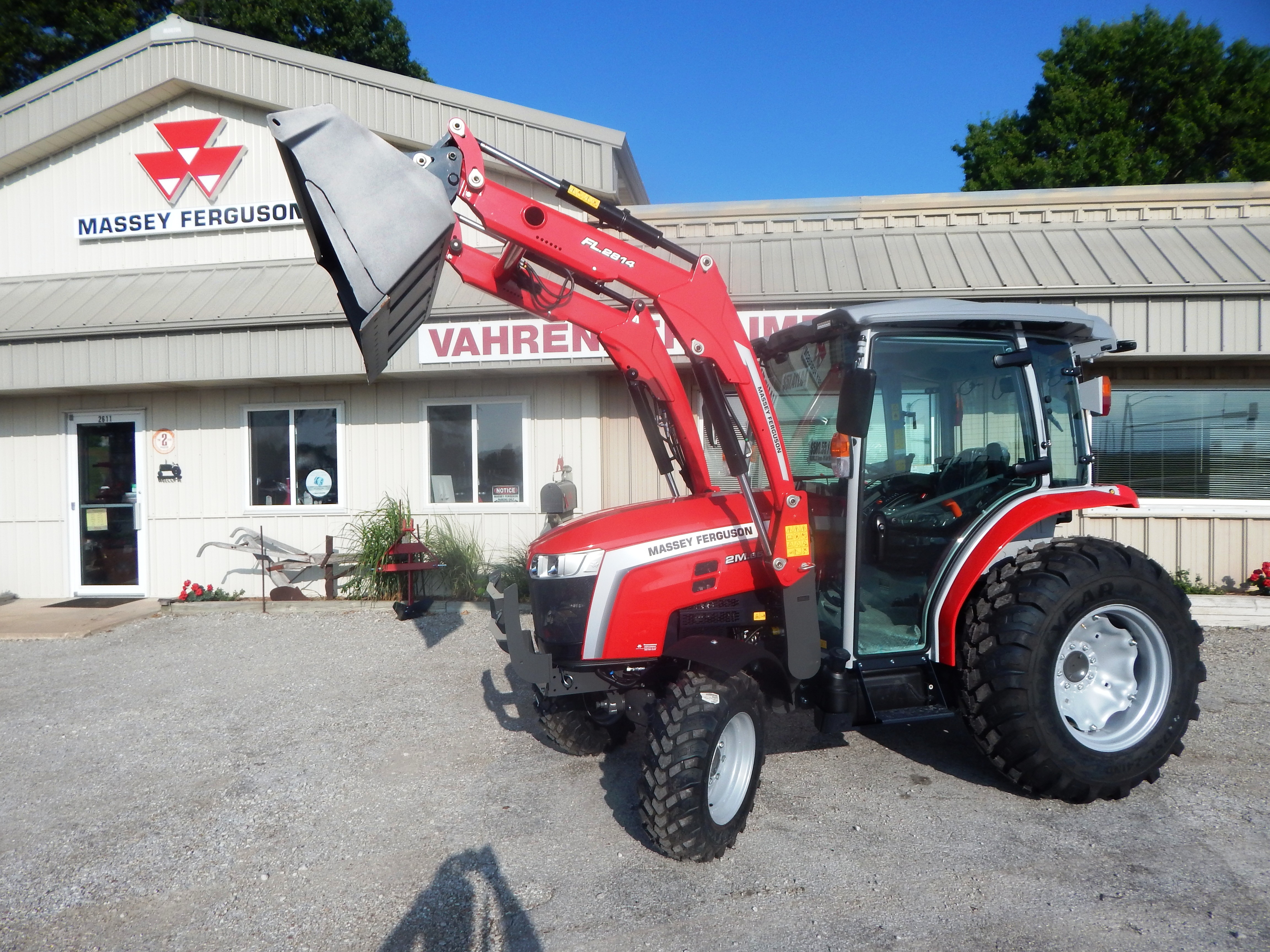 2026 Massey Ferguson 2M.65 Hybrid Deluxe Cab Tractor