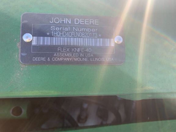 2022 John Deere HD40F Header Combine