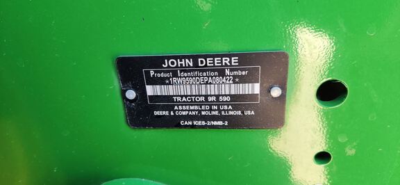 2023 John Deere 9R 590 Tractor 4WD