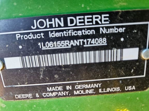 2023 John Deere 6R 155 Tractor