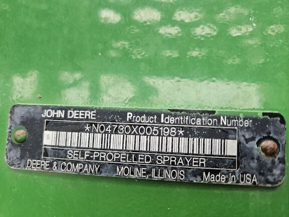 2009 John Deere 4730 Sprayer/High Clearance