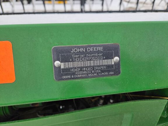 2023 John Deere HD40F Header Combine