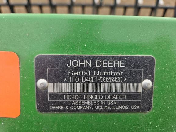2023 John Deere HD40F Header Combine
