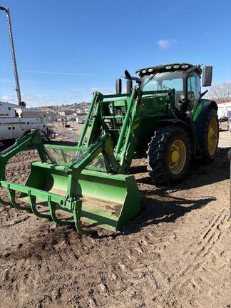 2015 John Deere 6215R Tractor