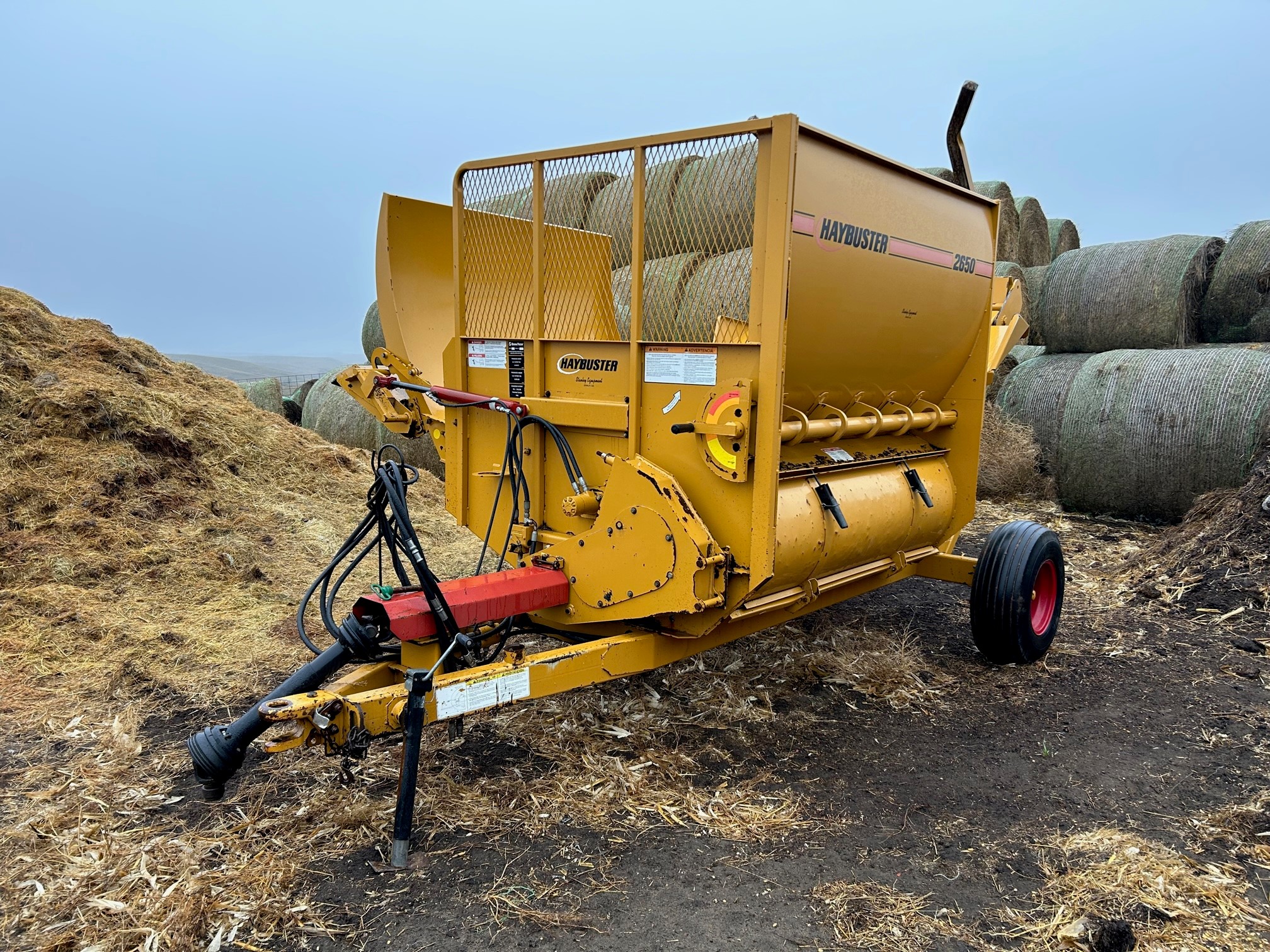 2007 Haybuster 2650 Bale Processor