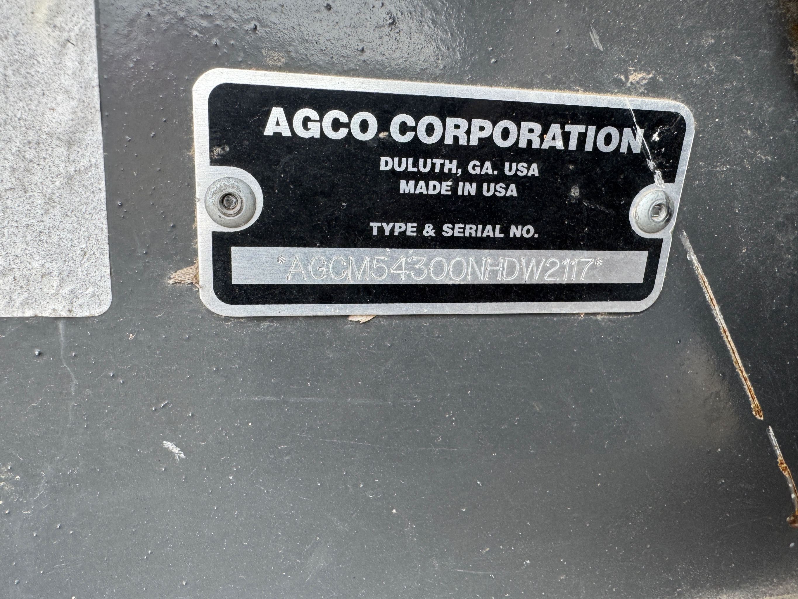 2022 Massey Ferguson 5400DS Header Draper