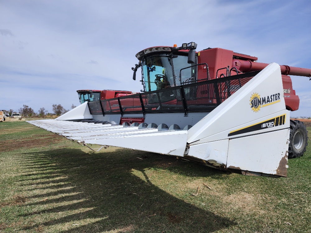 Sunmaster 1820 Header Sunflower