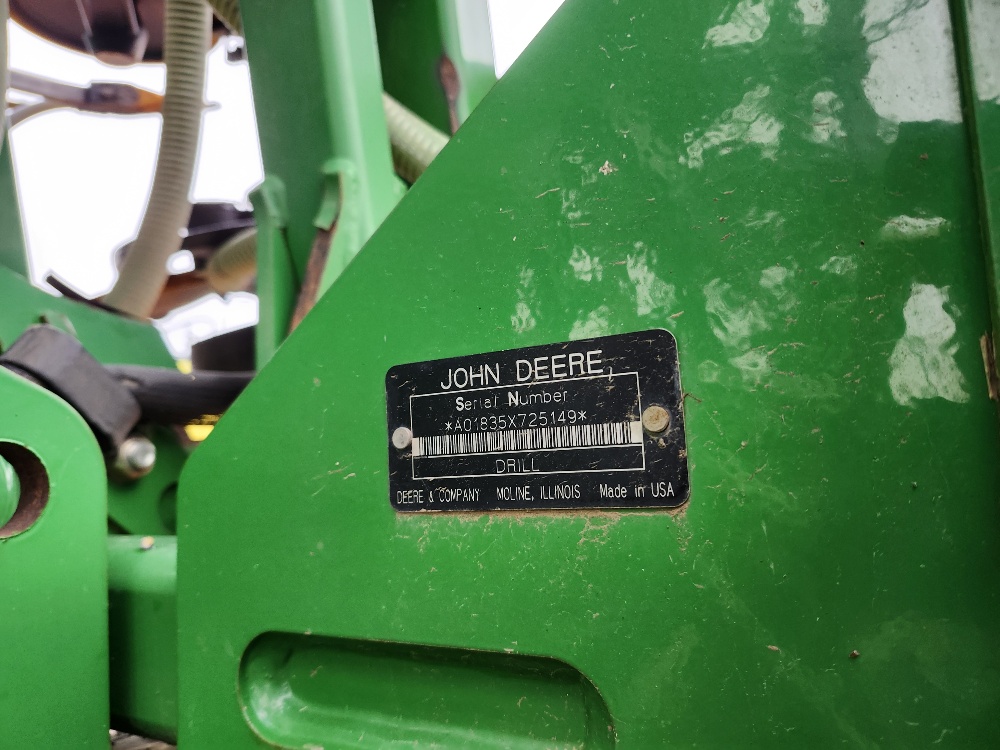 2008 John Deere 1835 Air Drill