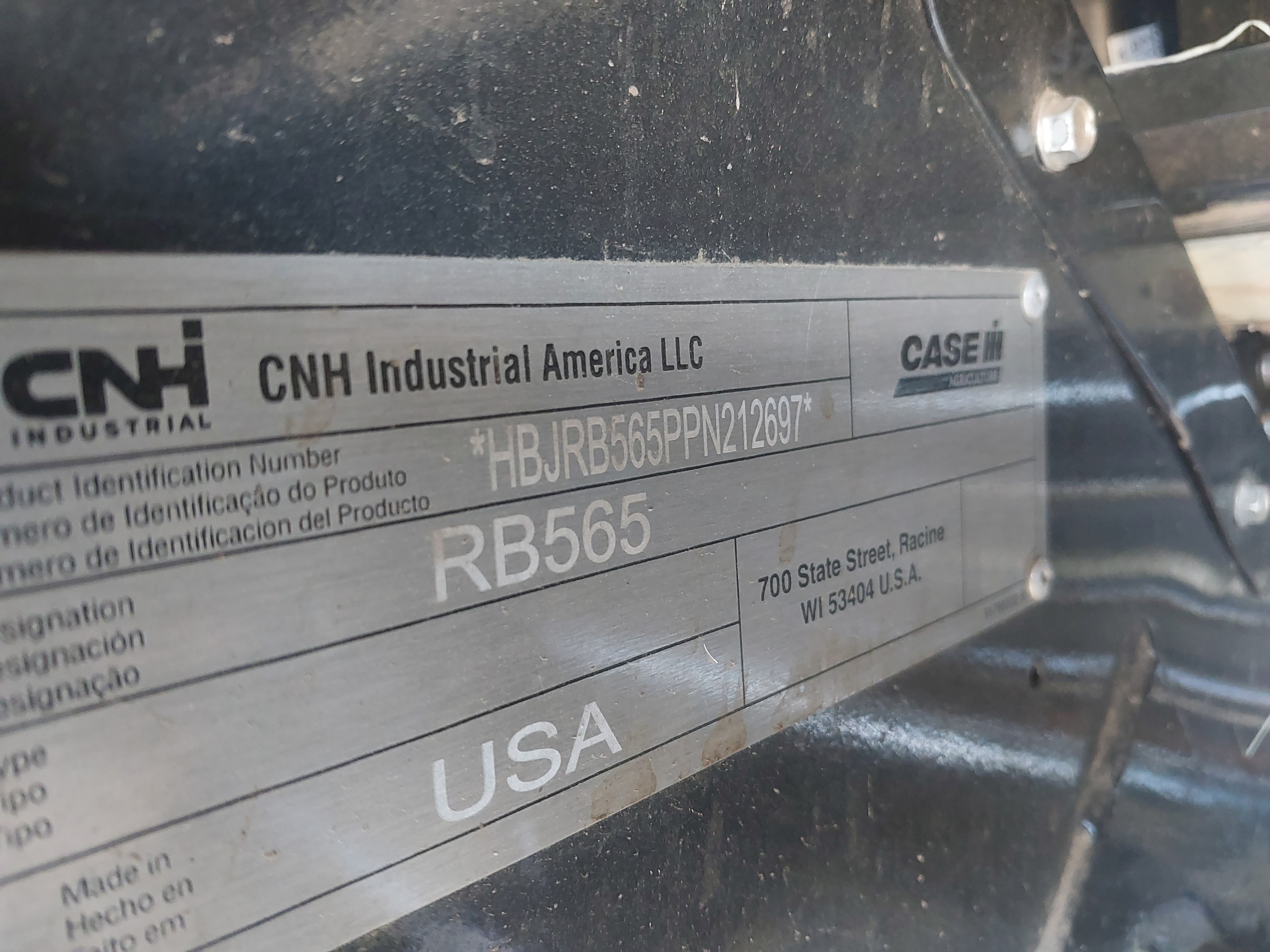 2024 Case IH RB565 Baler/Round