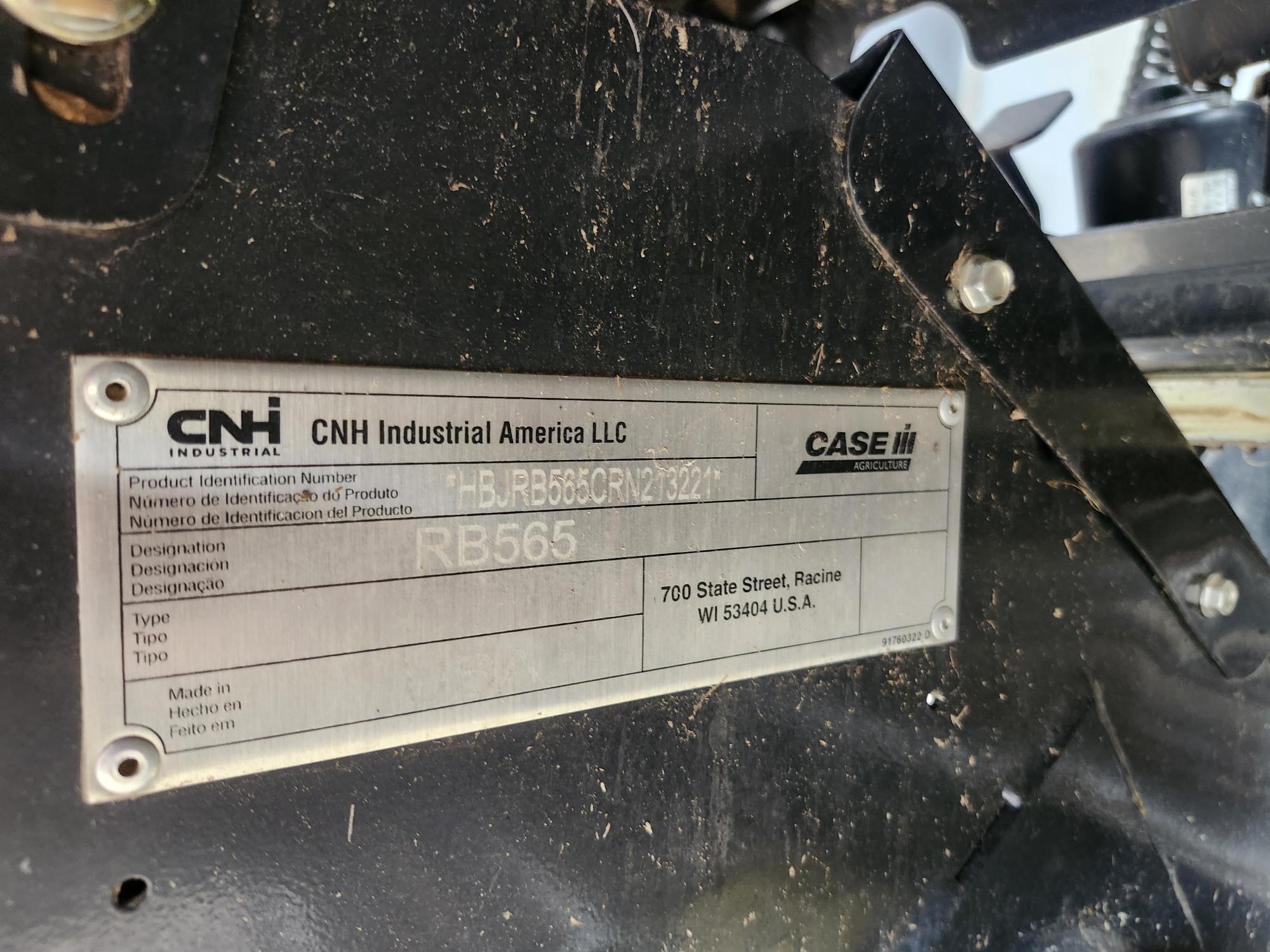 2023 Case IH RB565 Baler/Round