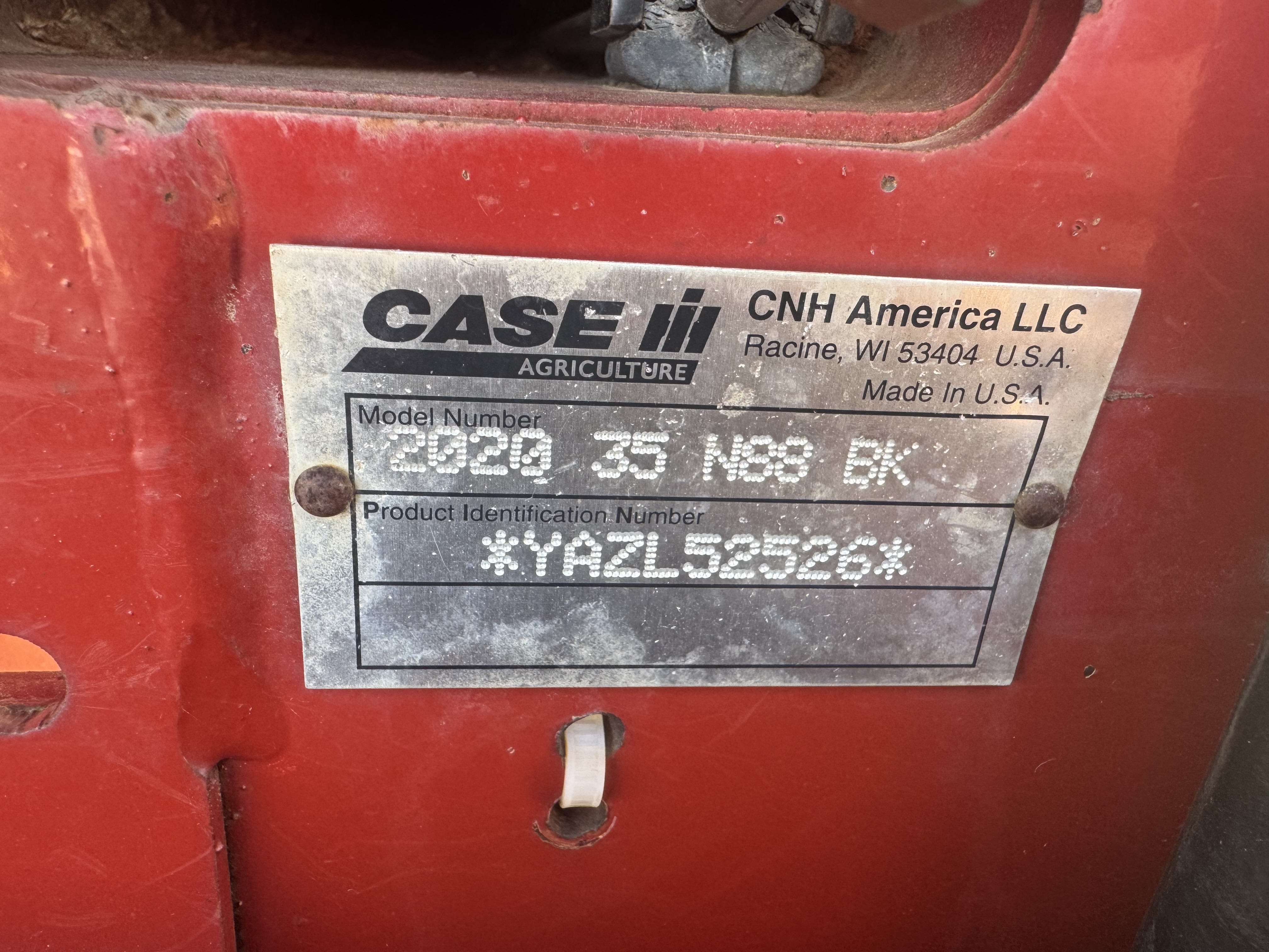 2010 Case IH 2020-35F Header Combine