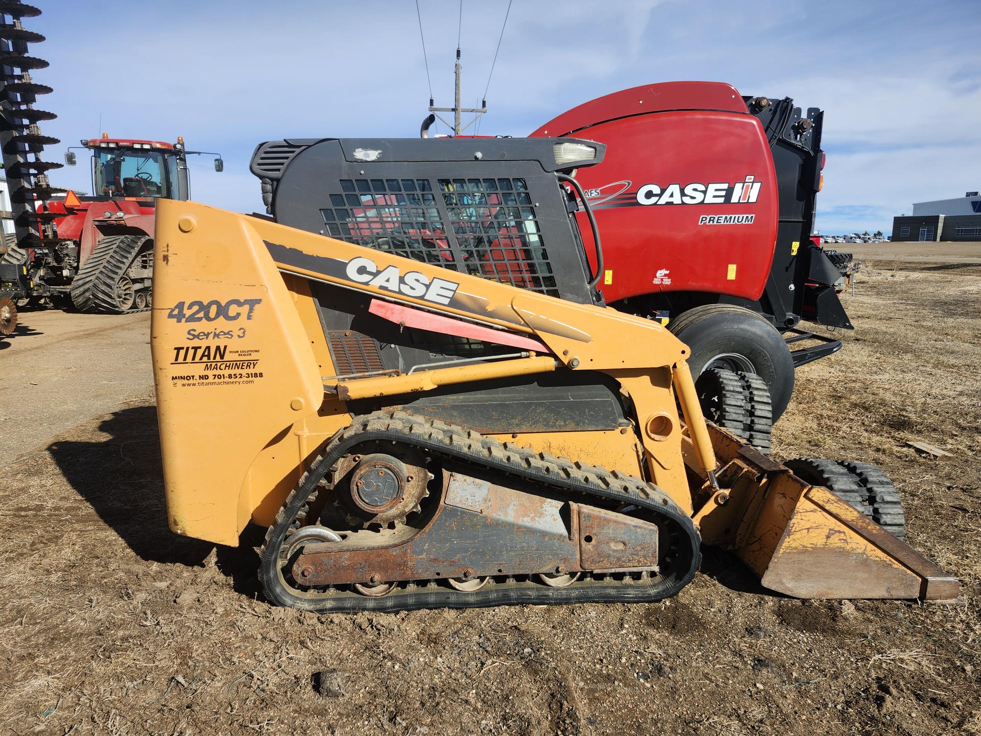 2010 Case 420CT S3 Skid Steer Loader