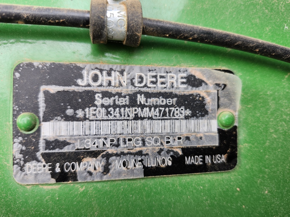 2021 John Deere L341 Baler/Big Square