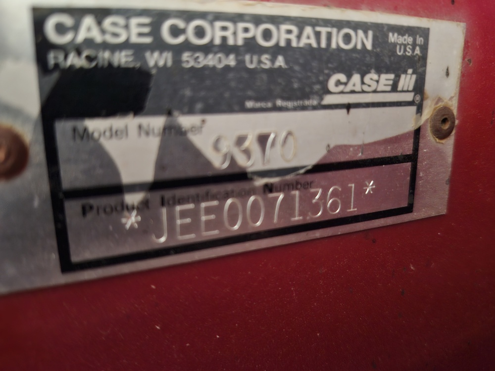 1998 Case IH 9370 Tractor