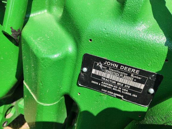 2023 John Deere 8RX 370 Tractor Rubber Track