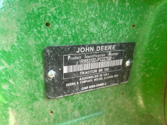 2023 John Deere 8R 310 Tractor