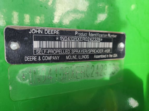 2024 John Deere 410R Sprayer/High Clearance