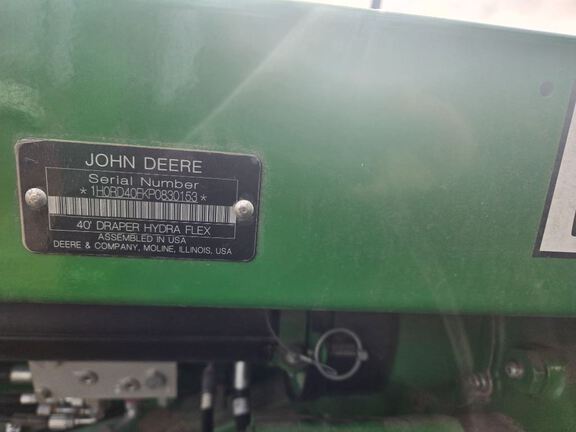 2024 John Deere RD40F Header Combine