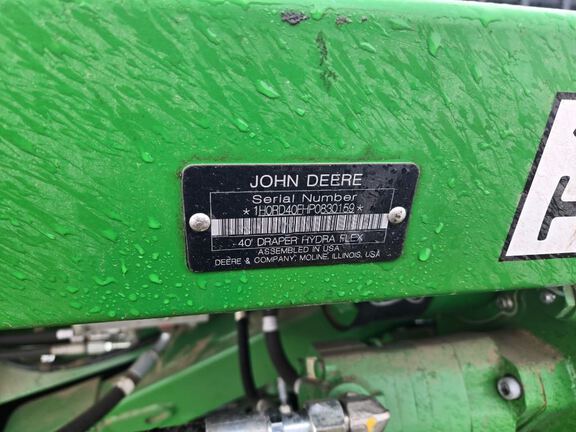 2024 John Deere RD40F Header Combine