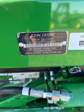 2024 John Deere RD45F Header Combine