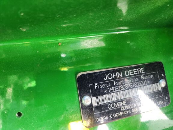 2025 John Deere S7 800 Combine