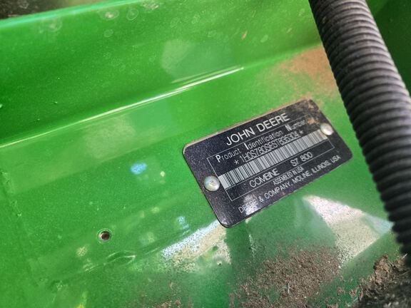 2025 John Deere S7 800 Combine