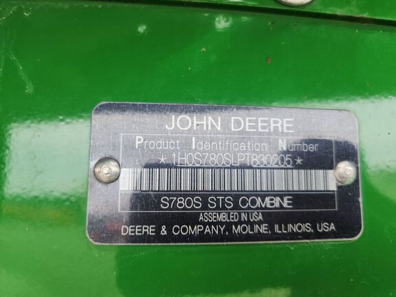 2024 John Deere S780 Combine
