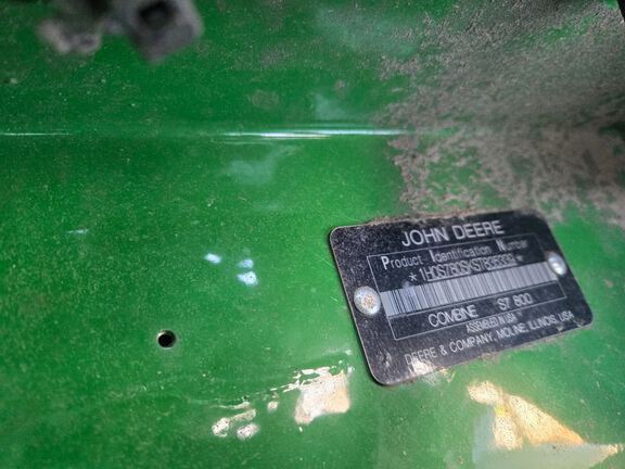 2025 John Deere S7 800 Combine