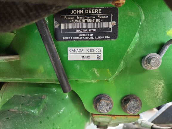2024 John Deere 4075R Tractor Compact