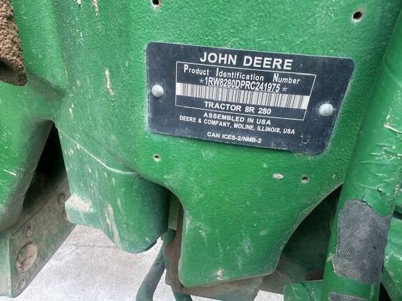 2024 John Deere 8R 280 Tractor