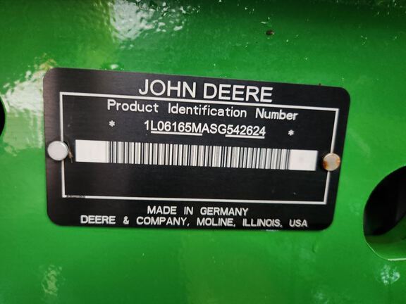 2025 John Deere 6M 165 Tractor